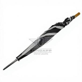 Preview: Zündapp Regenschirm in Schwarz / Weiß - 130 cm